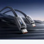 REMAX CB22(C-L) 30W Black Raybeam С подсветкой для быстрой / зарядки из цинковог — миниатюра 5