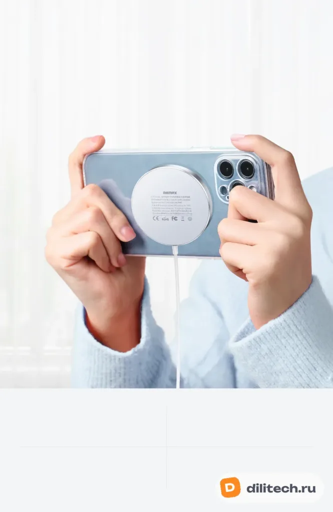 REMAX RP-W58 Jinga Series 15W Зарядное устройство MAGSAFE — фото 2
