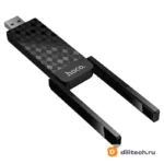 Wi-Fi адаптер HOCO HI34, цвет чёрный — миниатюра 5